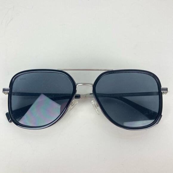 HAWKERS x BALR. Captain Limited Edition Stainless/Black Aviator Sunglasses - Picture 13 of 13